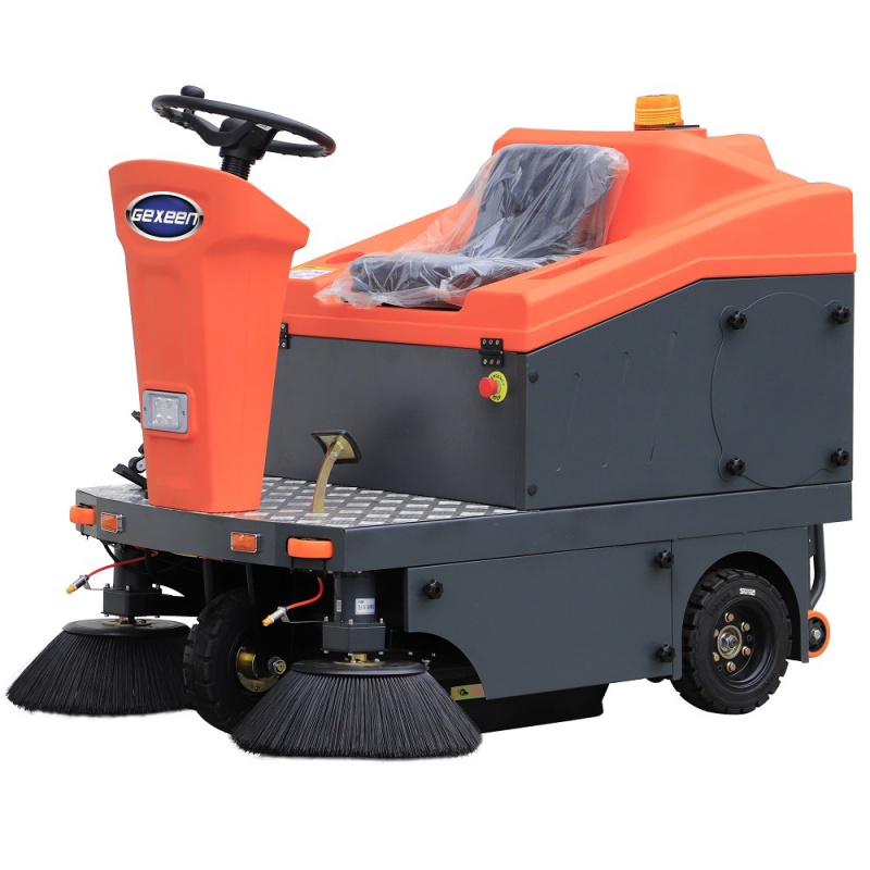 GEXEEN捷恩品牌小型紧凑型电动驾驶式扫地机电瓶扫地车GS/E120